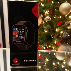 Smartwatch with Black Band